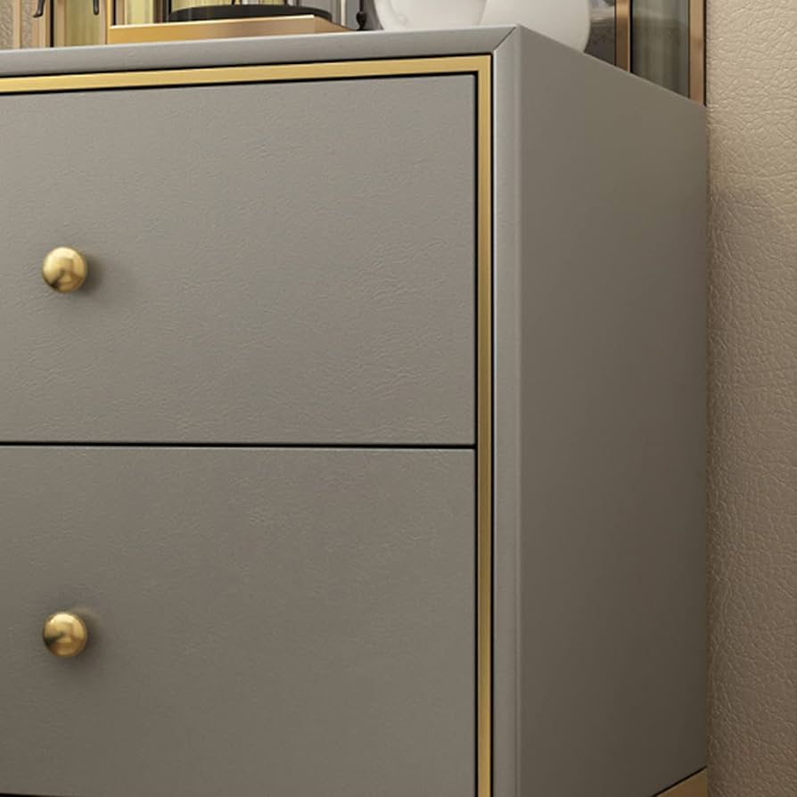 ベットサイドキャビネット グレー Amazon｜無垢材のベッドサイドテーブル、ベッドサイドキャビネット